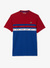 Lacoste Short Set -  Men's Ultra-Dry Logo Stripe Piqué Tennis - Navy Blue\Bordeaux IS4 - TH7515