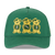 8&9 Hat - 3 Bears Green Snapback