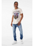 Jordan Craig T-Shirt - Blak Panther - Cream - 9104A