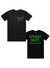 Pg Apparel T-Shirt - Street Dept - Black And Green - STDPT100