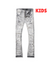 Jordan Craig Jeans - KIDS Stacked Ripple Effect - Arctic Grey - JTF1157K