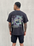 G West T-Shirt - Riding Solo Acid Wash Double - Black Wash - GWDSAP9094