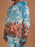 Majestik Hoodie - Golden Era Tapestry Jacquard - Light Blue  - TH2452