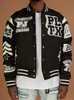 Politics Varsity Jacket - Magic - Black - 332