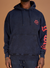 G West Hoodie - Letter Graphic  - Navy  - GWAPHD2029