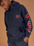 G West Hoodie - Letter Graphic  - Navy  - GWAPHD2029