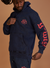 G West Hoodie - Letter Graphic  - Navy  - GWAPHD2029