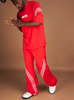 Politics Jogger Set - Wisp - Red- 603