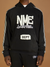 NME Hoodie - Ewing - Washed Black - 104