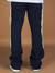 NME - Fleece Tracks - Crix - Navy - 301 - Stacked Sweatpants