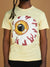 Mishka T-Shirt - Large Eyeball Tee - Sand - MSK-002