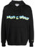 Moschino Hoodie - Bicolor Logo  - Black - A17172028 1555