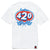 Cookies T-Shirt - 420 Race SS - White - CM242TSP38