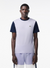 Lacoste Short Set - Men's Regular Fit Colorblock Jersey - Light Blue\Navy Blue X1J - TH1298