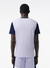 Lacoste Short Set - Men's Regular Fit Colorblock Jersey - Light Blue\Navy Blue X1J - TH1298