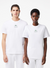 Lacoste Short Set - Unisex Regular Fit Cotton Jersey Branded - White 001 - TH1147