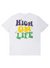 Wedding Cake T-Shirt - High Life On - White - WC1970818