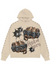 Roku Studio Hoodie - Fist Of Fury - Sand Stone - RK5481749
