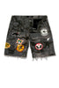 Jordan Craig Shorts - Diary Cargo Short - Black Camo - 4437CVC