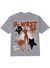 G West T-Shirt - Dazzling Dynamo - Grey Violet - GWPPT9020