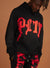 Politics Hoodie - Hale - Black and Red - 300