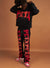 Politics Sweatpants - Hale - Black and Red - 400