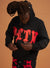 Politics Hoodie - Hale - Black and Red - 300