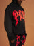 Politics Hoodie - Hale - Black and Red - 300