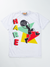 Retro Label T-Shirt - Hare - White