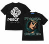 Precept T-Shirt - Eva - Black - PRCPT-0025