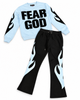 Black Pike Sweatsuit - Fear God - Sky Blue and Black - FB2617