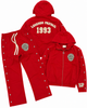 Legends Prevail Track Suit - Shield Nylon - Red - 048