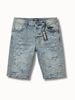 Dash Denim Shorts - Med Blue - AD7017
