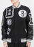 Pro Standard Jacket - NBA Brooklyn Nets Mashup Men's Rib Wool - Black - BBN6515681