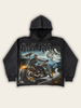 Focus Hoodie - Hell Rider Garment Dye - Shadow - 80769S