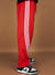 Politics Track Pants - Wisp - Red - 601