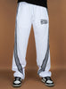 Politics Track Pants - Wisp - White- 101
