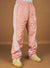 Politics Track Pants - Wisp - Pink Nylon - 602