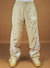 Politics Track Pants - Wisp - Beige Nylon - 501