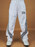 Politics Track Pants - Wisp - White Nylon - 102