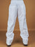 Politics Track Pants - Wisp - White Nylon - 102