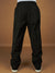 Politics Track Pants - Wisp - Black Nylon - 203