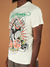 Ed Hardy T-Shirt - Ivory Panther Roses - White  - EMHD1100-120