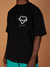 Inimigo T-Shirt - Heart Stroke - Black - ITS3573