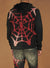 Politics Hoodie - Web - Black and Red  - 301