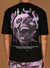 Politics T-Shirt - Mott - Black And Purple  - 914