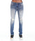 Cult Of Individuality Jeans - Pink Super Skinny Stretch - Blue - 621A0-SS06W