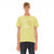 Cult Of Individuality T-Shirt - Shimuchan Brushed Logo - Yellow - 623B9-K66C