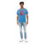 Cult Of Individuality T-Shirt - Shimuchan Logo - Blue - 624AC-K50E