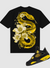 G West T-Shirt - Floral Traitor - Black\Yellow - GWPBAST5068